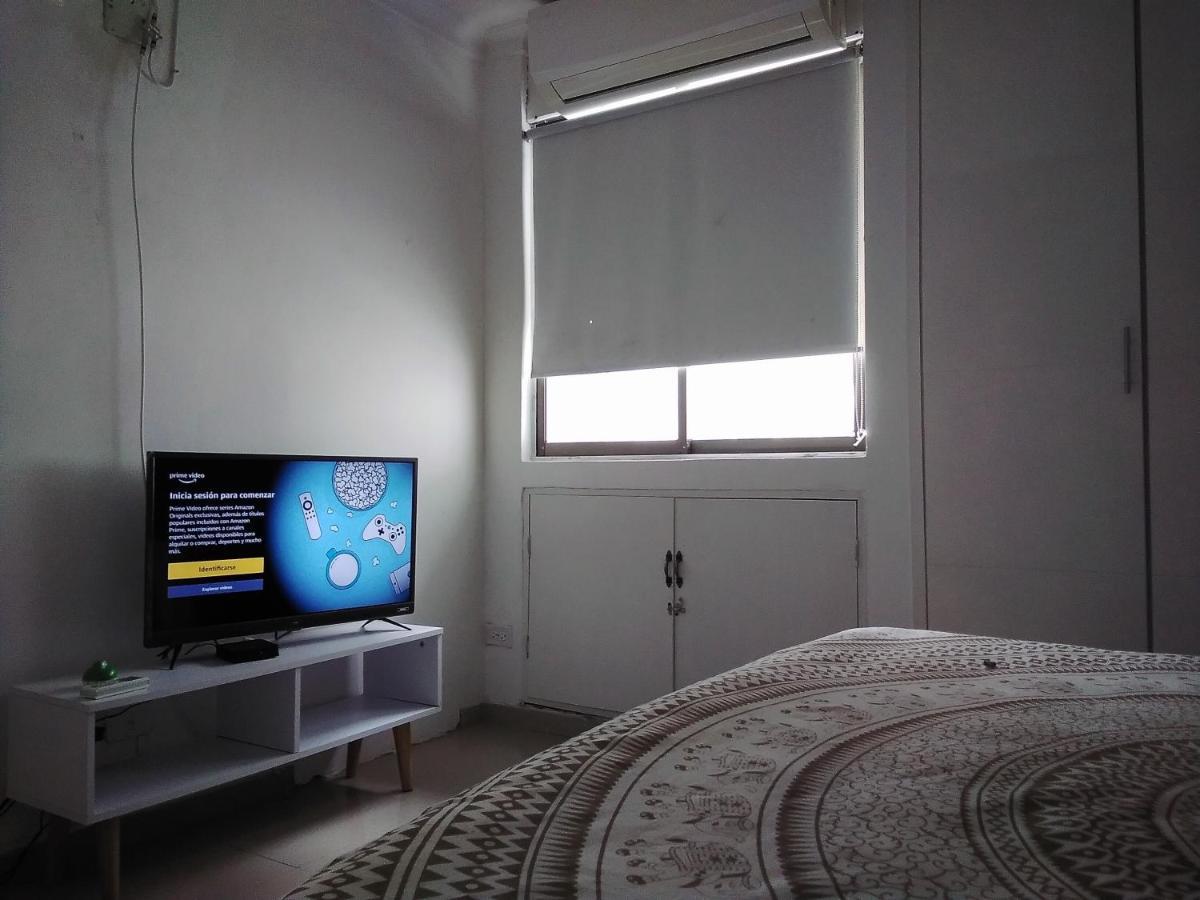 Apartamento , Vista A La Ciudad Antigua Y Playa Cartagena Eksteriør bilde