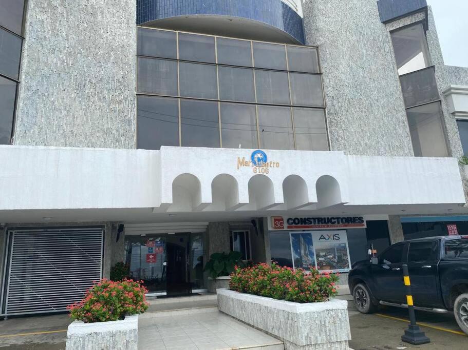 Apartamento , Vista A La Ciudad Antigua Y Playa Cartagena Eksteriør bilde